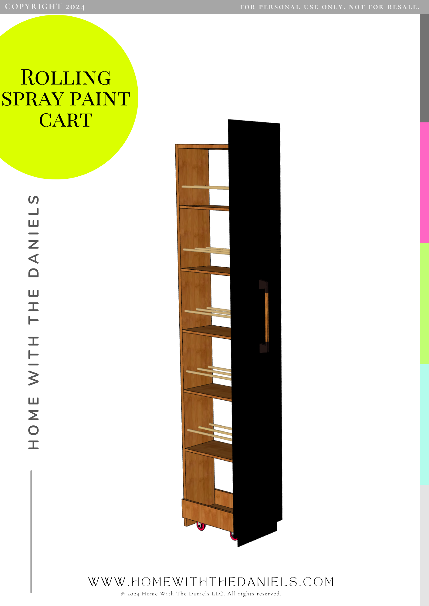Garage cabinet printable guide additional image